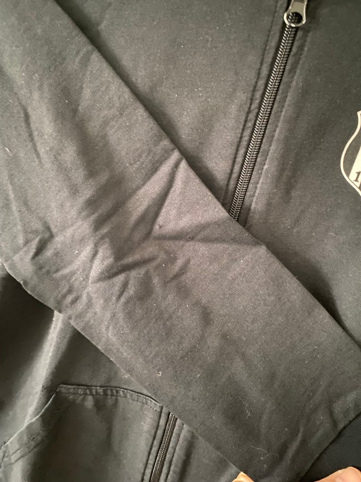 Kapüşonlu Siyah Erkek Çocuk Sweatshirt - Görsel 4