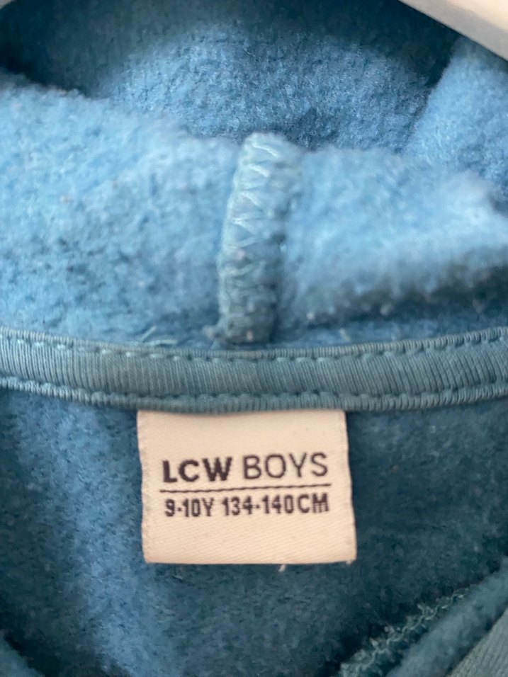 Erkek çocuk Kapüşonlu Mavi Sweatshirt - Görsel 2