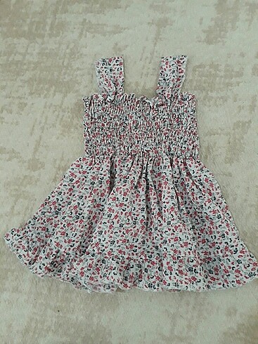 Zara 1 yas kiz çocuk elbise