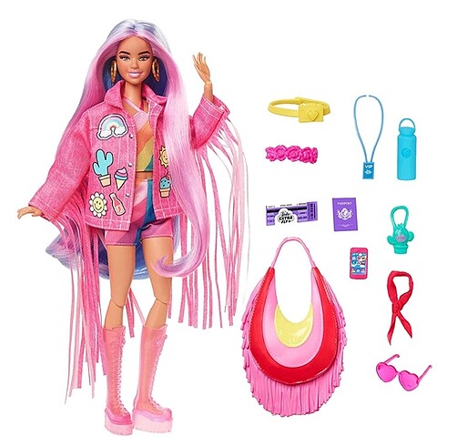 Beden Barbie Extra Seyahat Bebekleri Çöl Temalı
