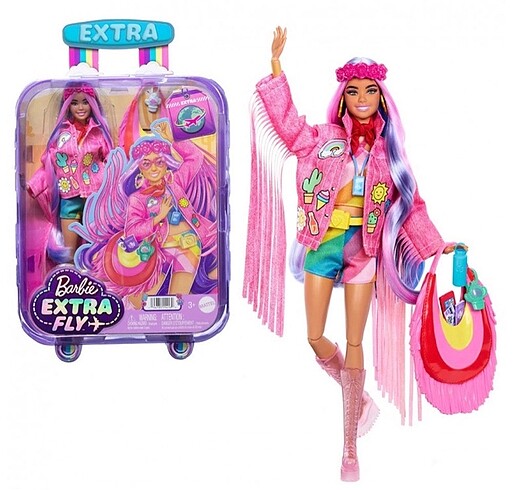 Barbie Barbie Extra Seyahat Bebekleri Çöl Temalı