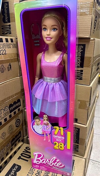  Beden Barbie Büyük Prenses Bebek