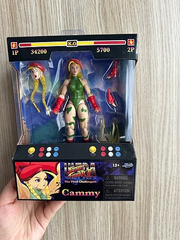 Jada Street Fighter II Cammy 6 Figure