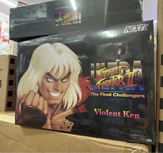 Street Fighter Ken Next Level 6 Figür