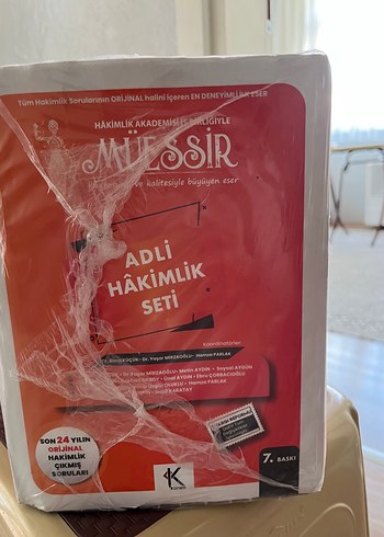 Müessir Adli Hakimlik Seti - Orijinal Sorular