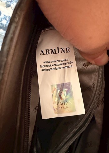 Zincir Detaylı Kahverengi Deri Kadın Çanta - Görsel 4