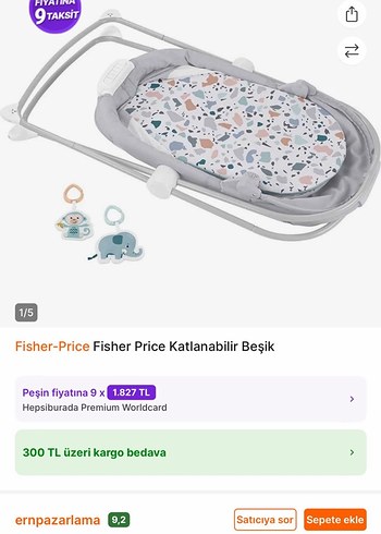 Beyaz Pastel Bebek Beşiği - Görsel 2