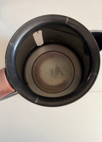 Pembe Saplı Siyah Çay Makinesi - Görsel 5