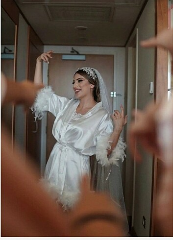 m Beden Bride sabahlık ,bride tobee sabahlık gelin sabahlık
