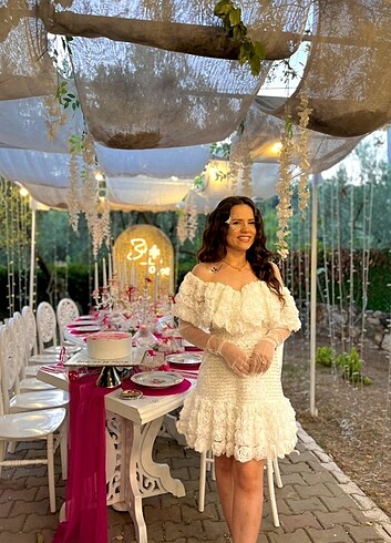 After parti elbisesi dış çekim söz nişan elbisesi nikah elbisesi
