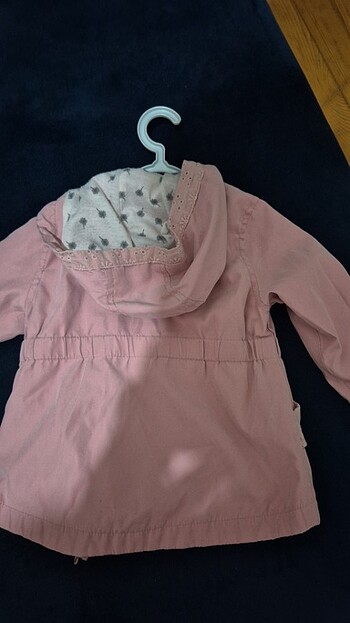 12 18 ay Kız çocuk mevsimlik yağmurluk kız çocuk mevsimlik mont - Görsel 5