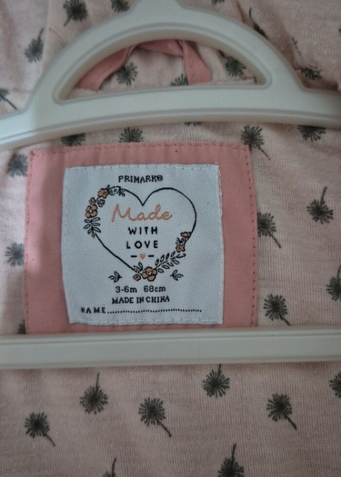 12 18 ay Kız çocuk mevsimlik yağmurluk kız çocuk mevsimlik mont - Görsel 4