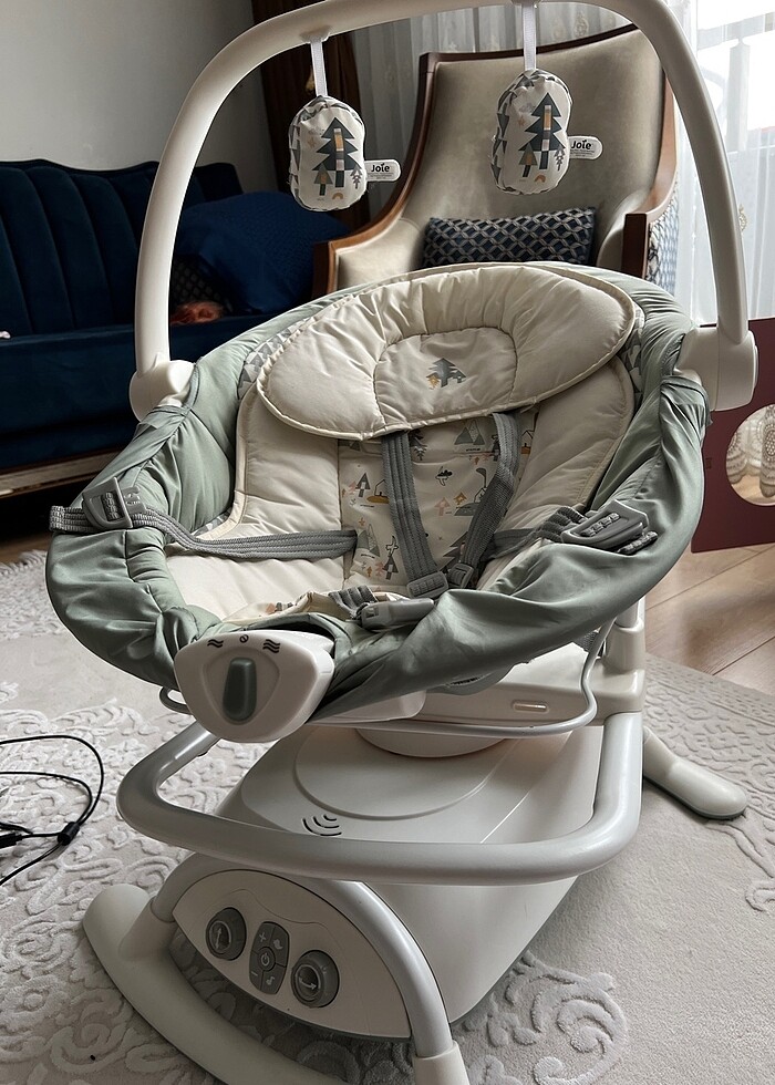 Joie Sansa Otomatik sallanan anakucağı - Görsel 4