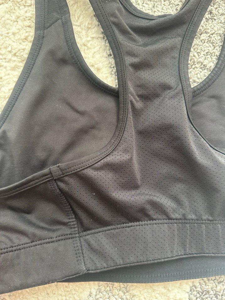 Siyah Sporcu Sütyeni - Görsel 3