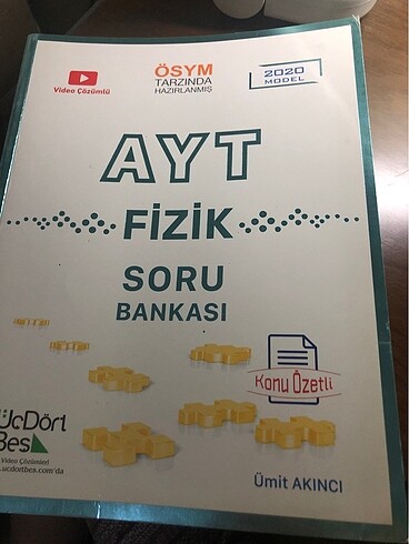 Ayt fizik 3 4 5 yayınları