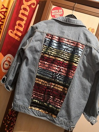 Oversize kot ceket 