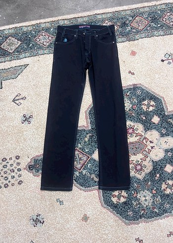 Polo Ralph Lauren Koyu Lacivert Duz Kesim Jean 38 40
