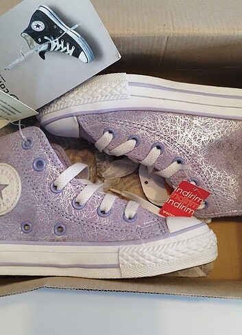Converse Converse çocuk ayakkabısı sıfır orjinal kutulu