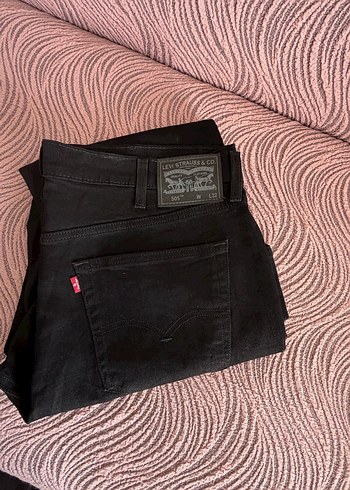 Levis Siyah Denim Jean
