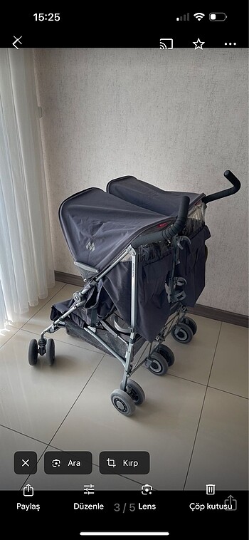 MACLAREN TWİN TECHNO İKİZ BEBEK ARABASI