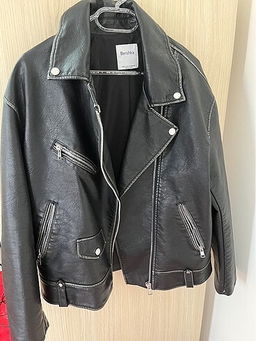 Bershka deri ceket