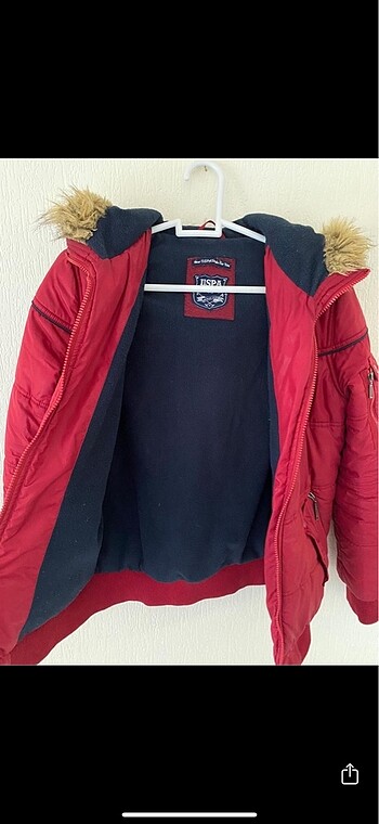 U.S Polo Assn. US Polo kadın kapüşonlu mont