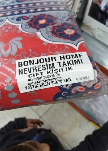 Bonjour Home Cicekli Nevresim Takimi