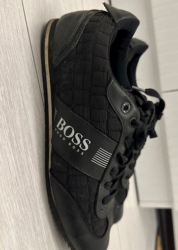 Hugo Boss Boss Siyah Kapitone Spor Ayakkabi