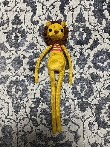 Oyuncak aslan amigurumi