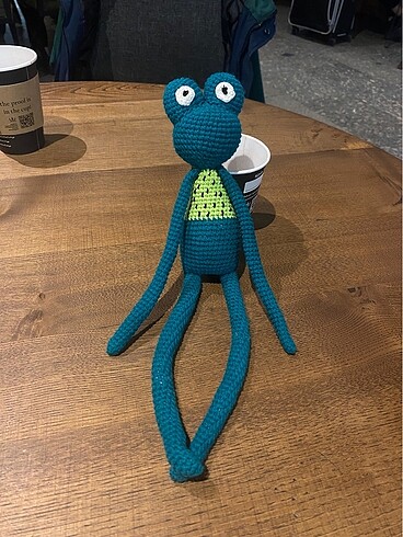 Oyuncak kurbağa amigurumi
