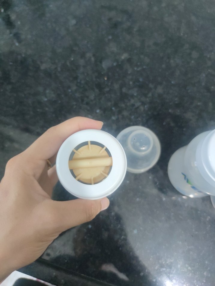 Bebek Biberonu Beyaz-Gri - Görsel 3