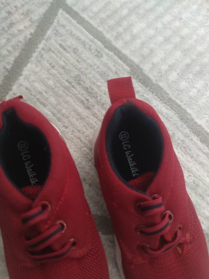 Kırmızı Erkek Çocuk Sneaker Ayakkabı - Görsel 2