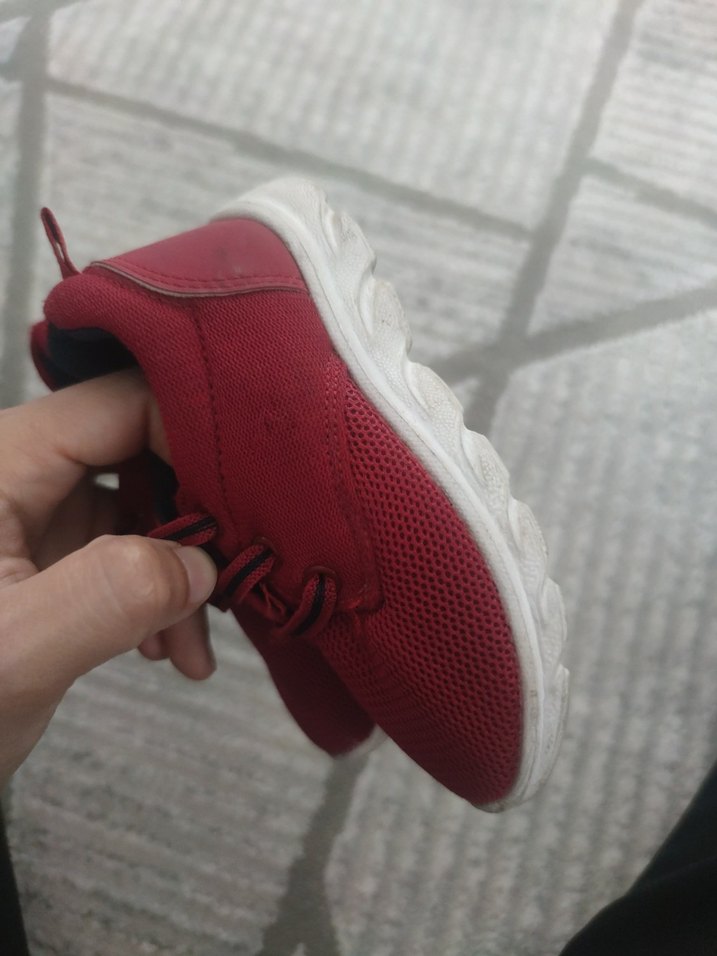 Kırmızı Erkek Çocuk Sneaker Ayakkabı - Görsel 3