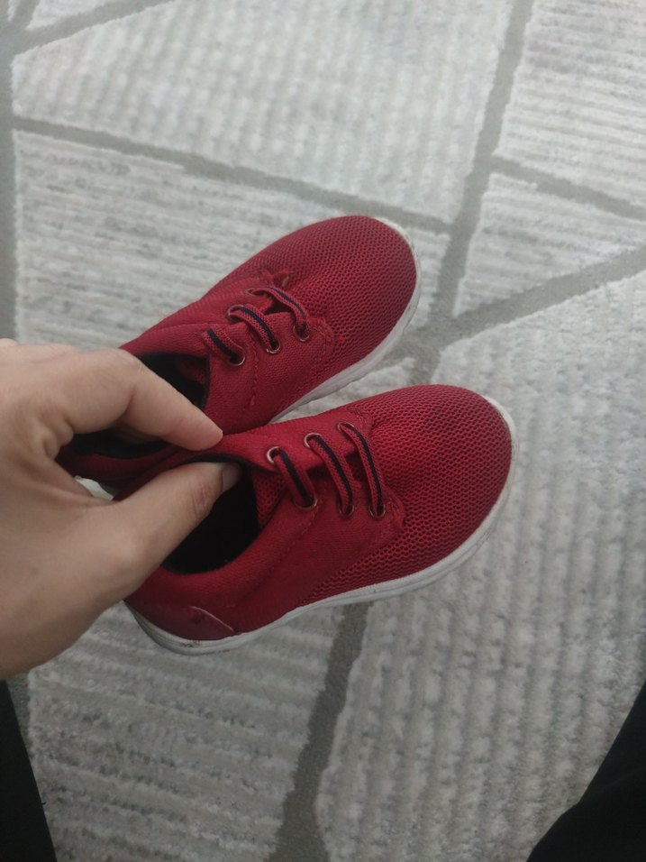 Kırmızı Erkek Çocuk Sneaker Ayakkabı - Görsel 5