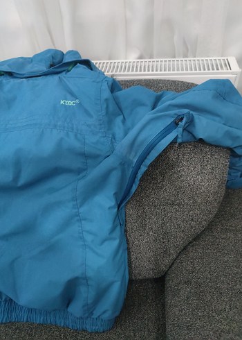 Mavi Kemerli Kış ve kayak Montu - Görsel 7