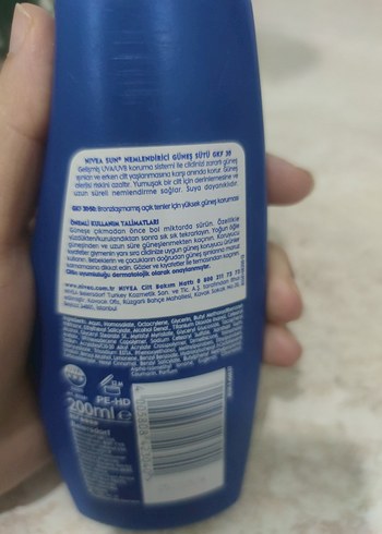 Nivea Güneş Koruyucu Losyon SPF 30 - Görsel 3