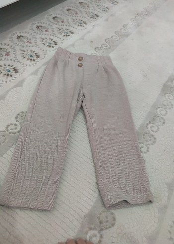 Düğmeli Kız Pantolon