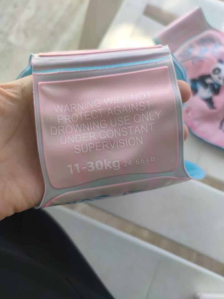 Bebek Desenli Mini Şişme Kolluklar - Görsel 3