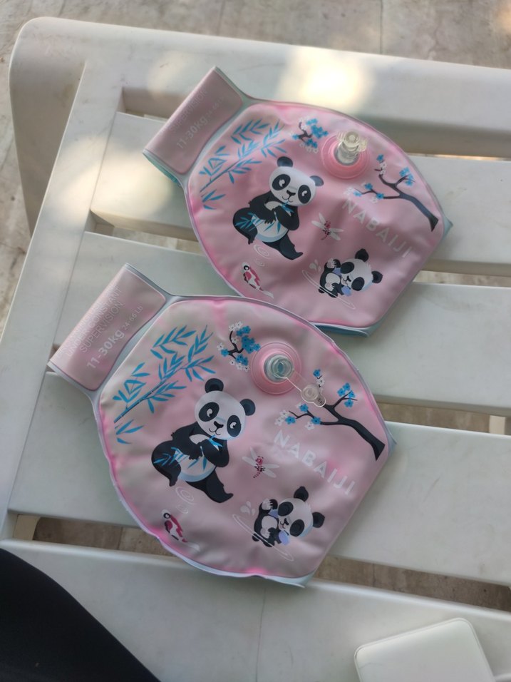 Bebek Desenli Mini Şişme Kolluklar - Görsel 2