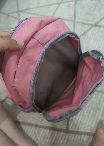 Pembe Çocuk Sırt Çantası, Pastel Tonlarda - Görsel 4