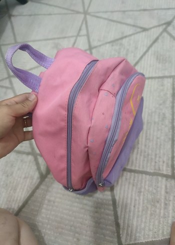 Pembe Çocuk Sırt Çantası, Pastel Tonlarda - Görsel 2