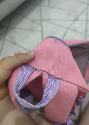 Pembe Çocuk Sırt Çantası, Pastel Tonlarda - Görsel 6