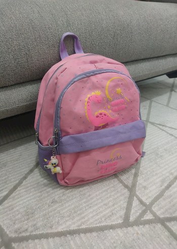 Pembe Çocuk Sırt Çantası, Pastel Tonlarda - Görsel 9