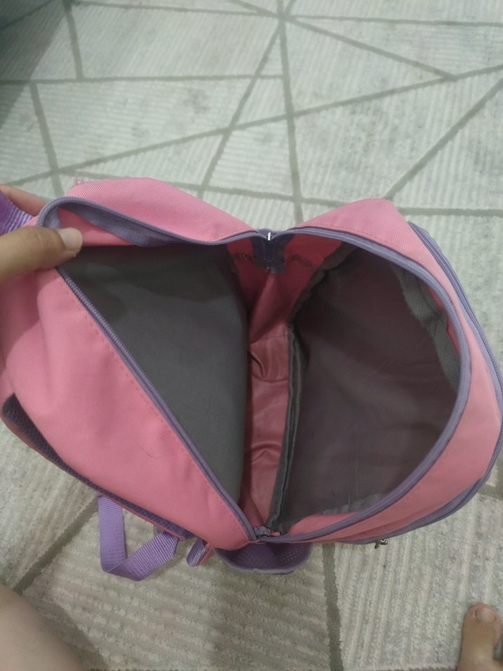 Pembe Çocuk Sırt Çantası, Pastel Tonlarda - Görsel 3