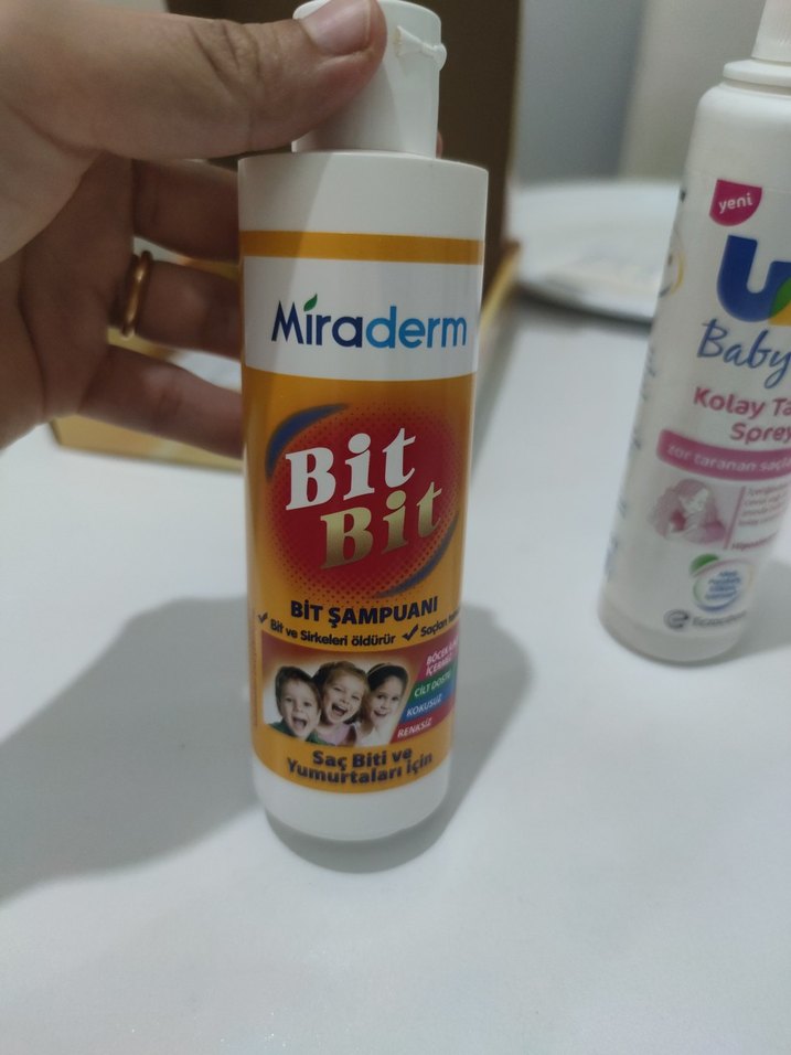 Miraderm Bit Bit Şampuan ve Uni Baby Kolay Tara Sprey - Görsel 2