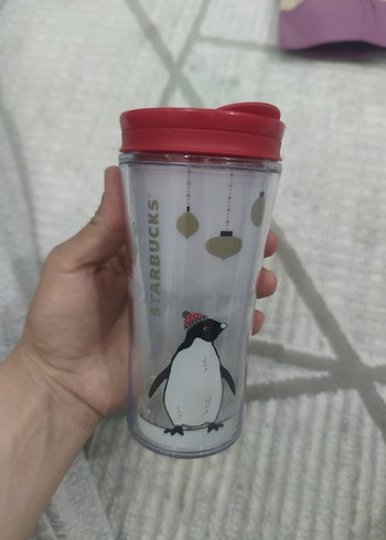 Penguen Desenli Starbucks Kupa - Görsel 6