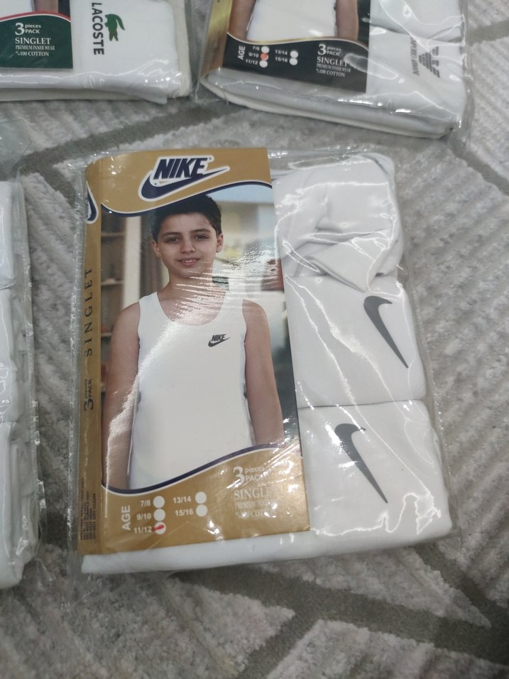 Erkek Beyaz Baskılı Atlet - Görsel 5