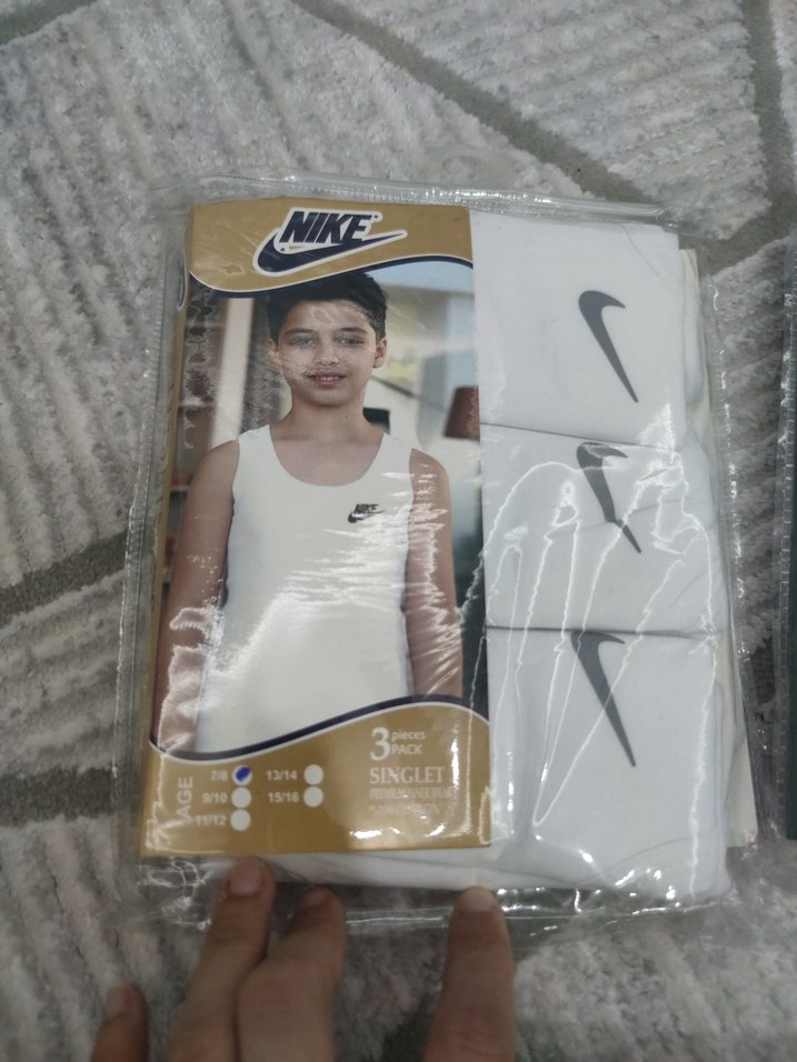 Erkek Beyaz Baskılı Atlet - Görsel 2