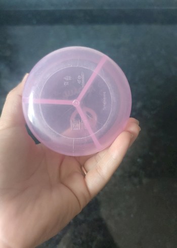 Pembe Bebek Biberonu ve Kapaklı Saklama Kabı - Görsel 7