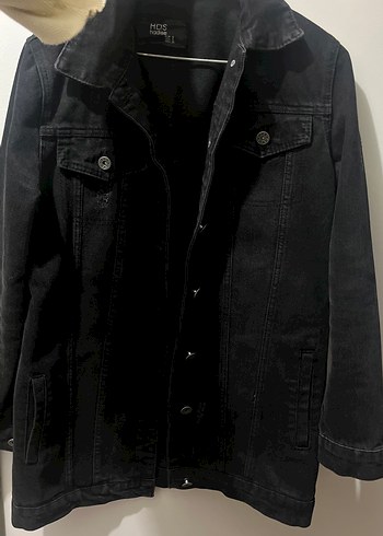 Diğer Siyah Denim Ceket